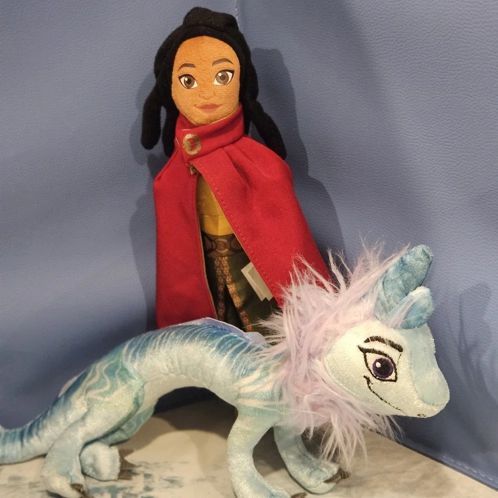 Disney Raya Sisu Plush Doll Bundle Raya And The Last Dragon